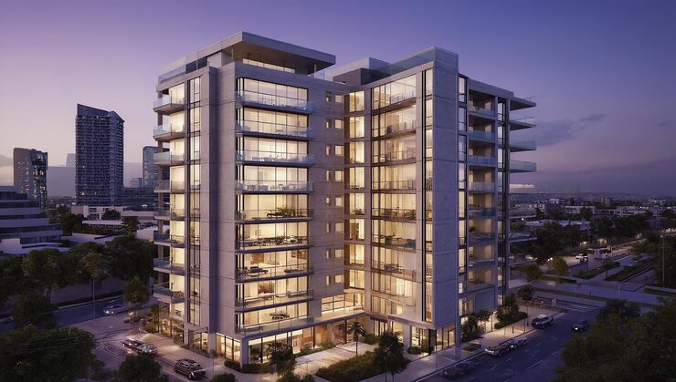 Illustrative render of Casagrand Cloud9, Sholinganallur, Chennai