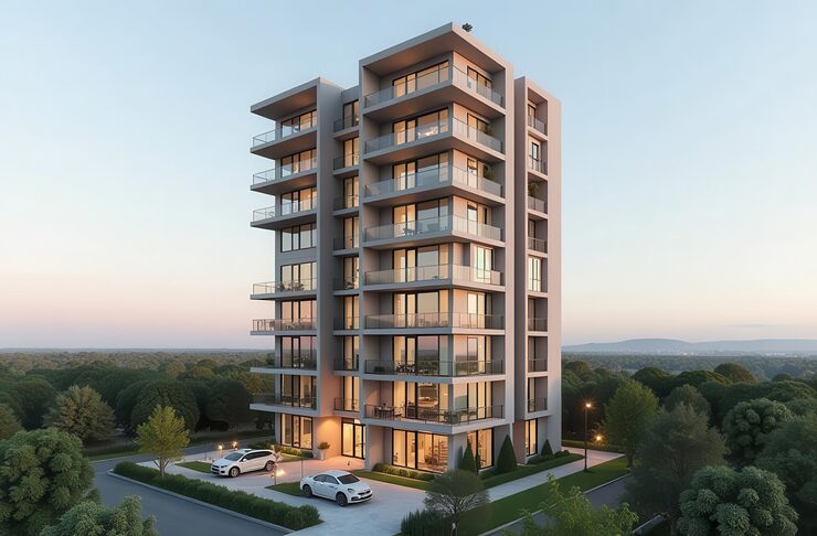 Illustrative render of DAC Madison, Aminjikarai, Chennai