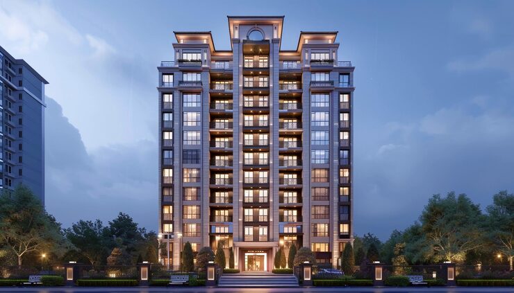 Illustrative render of Casagrand Mercury, Perambur, Chennai