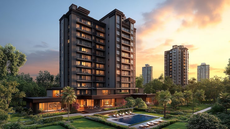 Illustrative render of a residential project by Sobha in Chennai