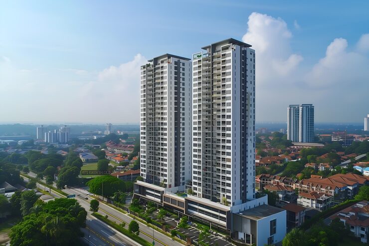 Illustrative render of Navin's Cedar (Starwood Towers), Medavakkam, Chennai
