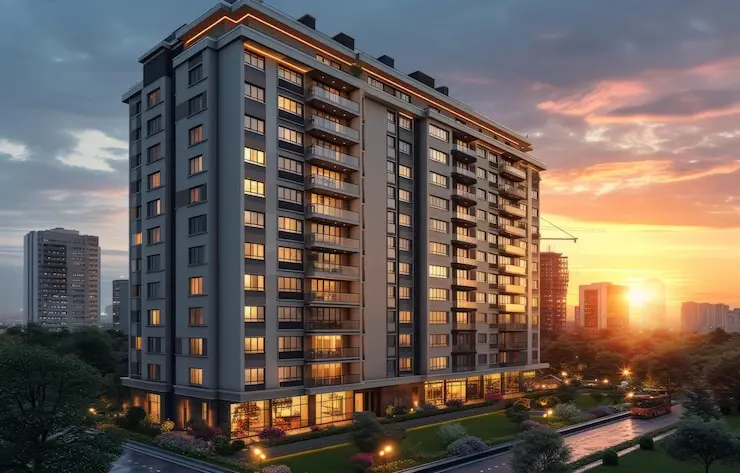 Prestige Pallava Gardens luxury apartment township exterior view Pallavaram South Chennai